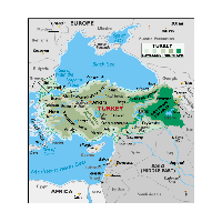 Carte du Kurdistan