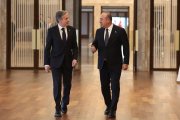 On Blinken Visit, Quake Relief Soothes U.S.-Turkey Tensions