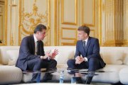 Nechirvan Barzani reçu à Elysée par le Président Macron