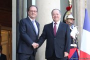 Entretien du Président François Hollande avec M. Massoud Barzani