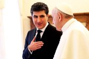 Updated: Barzani, Pope discuss Vatican role in easing relations with Baghdad 
